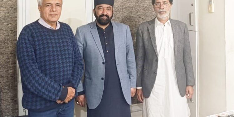  Arrival of Sajjada Nashin of Darbar-e-Aalia Qadriya Maari Sharif, Pir Syed Sakhi Shah Sultan Ishaq Al-Kazmi.