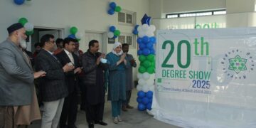 SABS UNIVERSITY JAMSHORO HOSTS 20 TH DEGREE SHOW 2025, 120 STUDENTS DISPLAY ART WORK