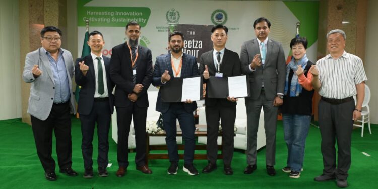 Sabiha Anees Trading Enterprise Signs MoU with Shinhwa Interglobal Korea at FoodAg 2025 to Explore Export of TRB Peetza Hour and GRIN Products
