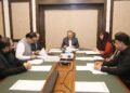 An important meeting of the Transport and Mass Transit Department was held under the chairmanship