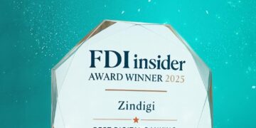 Zindigi Wins ‘Best Digital Banking Experience (Pakistan)  Award at FDI Insider Awards UK