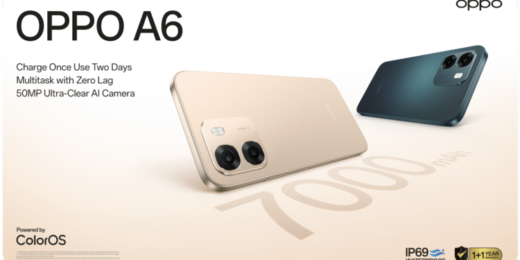 OPPO A6 4G Launches in Pakistan: Power That Lasts, Performance That Wins, Camera That Inspires 