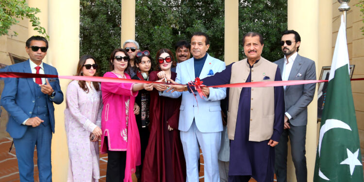 Painting exhibition of Mushaal Hussein Malik held in Karachi