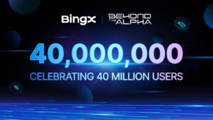Photo - BingX Celebrates Reaching 40M Users in 2025 with Beyond the Alpha Campaign