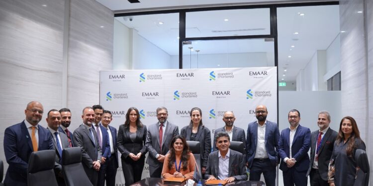 Standard Chartered Bank (Pakistan) Limited awarded working capital banking mandate by EMAAR Pakistan; expands mortgage offerings for  residents & NRPs