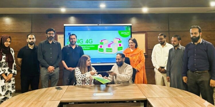 Zong Partners with Alkhidmat Foundation to Launch Chownra Schools in Tharparkar