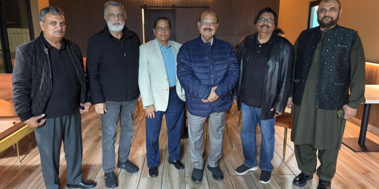 A reception and meet-and-greet was hosted by Najeeb Ahmad, a respected business leader, in honor of Kaukab Iqbal,