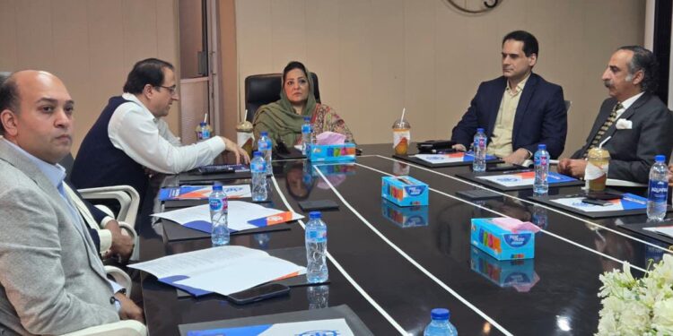 SENIOR ADVISOR TO CM, SENATOR ANUSHA RAHMAN TOOK THE BRIEFING ON CBD, NAWAZ SHARIF IT CITY,