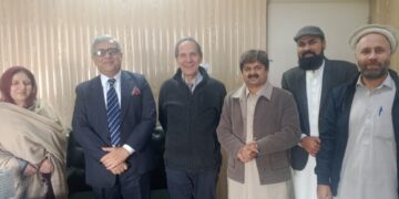 A meeting was held between TDAP Peshawar and the Olive Culture II Scale-up Project Team at the Agriculture Research Institute (ARI) Tarnab, Peshawar,
