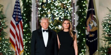 Merry Christmas  from  President Donald J. Trump  and  First Lady Melania Trump