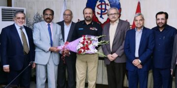 KATI President Muhammad Ikram Rajput Meets Newly Appointed IG Sindh Javed Alam Odho
