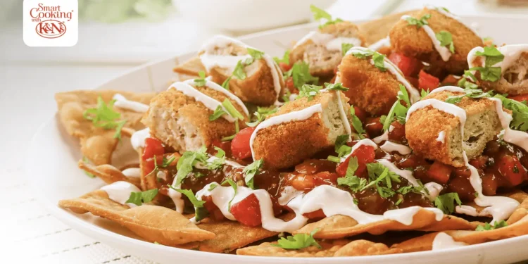 K&N’s SmartCooking Recipes: Loaded Nachos with Nuggets