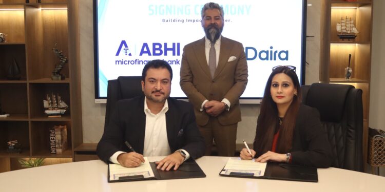 ABHI Microfinance Bank and Finleap join hands to broaden access to digital credit in Pakistan