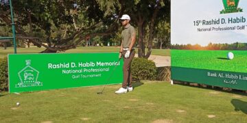 Second Round of Rashid D. Habib Golf Tournament: Minhaj Waraich Leads with Precision, Baig and Amin Close Behind