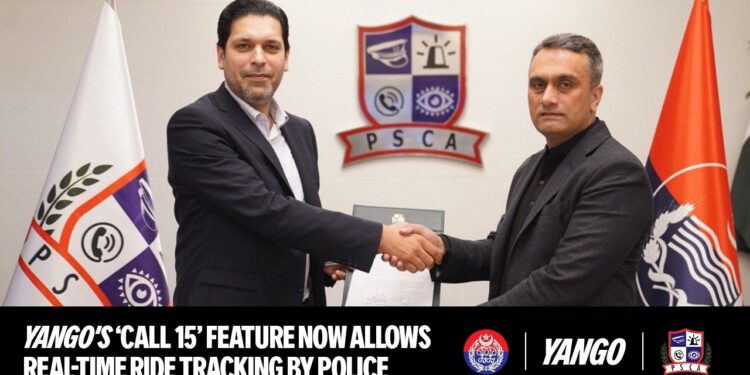 A First for Pakistan’s Ride-Hailing Sector: Yango Integrates Real-Time 15 Police Helpline Emergency Services with PSCA