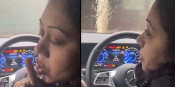 “I can’t get out of the car without giving a tip,” a female taxi driver makes a strange demand to a passenger, the video goes viral.