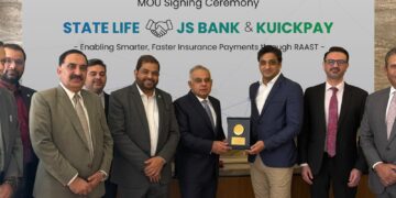 JS Bank and KuickPay enable RAAST QR Payments for SLIC Customers under PM’s Cashless Initiative