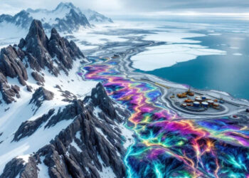 The largest island, Greenland, is rich in rare minerals.