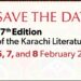 Karachi Literature Festival Returns with the Theme ‘Literature in a Fragile World’