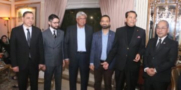 Consul General Morocco, hosted Dinner Reception to celebrate success of Dr. Syed Amir Ali on becoming President Meezan Bank Limited