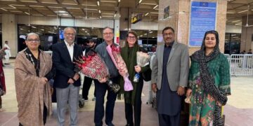 Thrilled to welcome the Rotary International President’s Representative/Director Chris Etienne and her esteemed spouse to Pakistan!