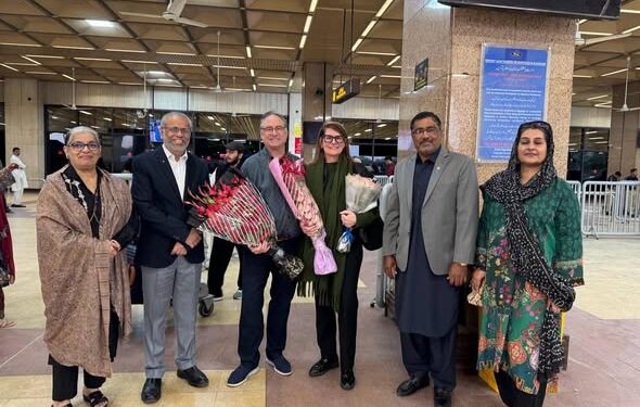 Thrilled to welcome the Rotary International President’s Representative/Director Chris Etienne and her esteemed spouse to Pakistan!