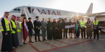 Qatar Airways Lands Inaugural Flight in Hail, Saudi Arabia