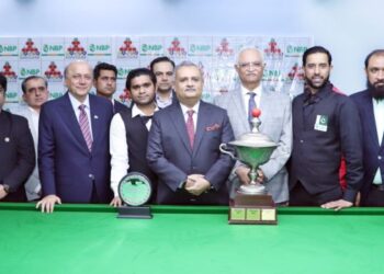 NBP’s Muhammad Asif Wins 50th National Snooker Championship