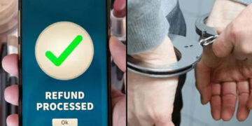 Fake requests for millions of dollars in refunds, young man sentenced to six years in prison.