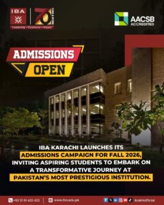 IBA- Admissions Fall 2026