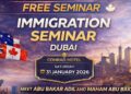 Superior Consulting Global to host its 64th One-to-One Immigration Seminar in Dubai on 31 January