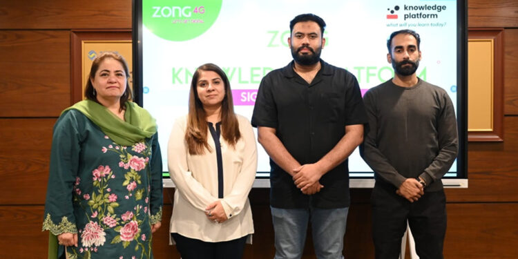 Zong Strengthens Commitment to Digital Education Through Strategic Partnership with Knowledge Platform