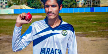 Rising Fast Bowler Muhammad Munir Alam Makes Memorable Debut