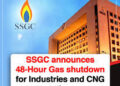 48-Hour Gas Suspension for Industries and the CNG Sector