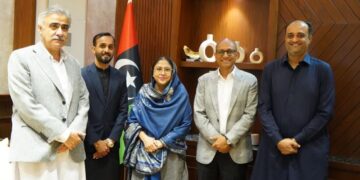 Khawaja Bilal Mansoor, a social activist, educationist and industrialist, who previously served as the first elected President of the Youth Parliament,