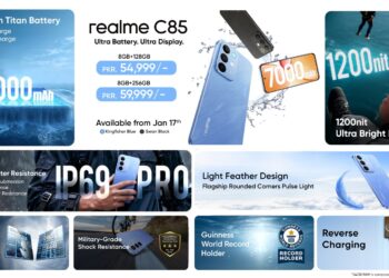 realme Launches New Model realme C85 with 7000mAh Titan Ultra Battery and 144Hz 1200nit Display; 8GB+128GB at PKR 54,999, 8GB+256GB at PKR 59,999