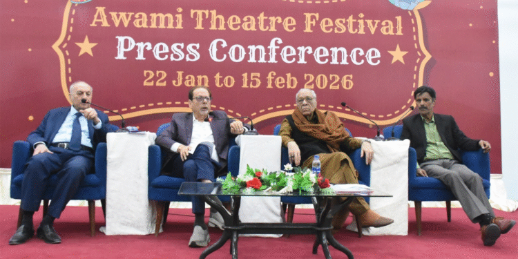 25-Day Awami Theatre Festival 2026 to Begin on January 22 at Arts Council  of Pakistan Karachi