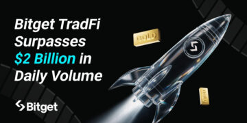 Bitget TradFi Surpasses $2 Billion in Daily Volume as Gold Trading Activity Surges