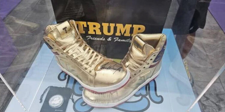 You’ll be shocked to know the price of Trump’s signed shoes!