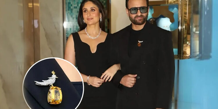 The price of Saif Ali Khan’s ruby-diamond brooch shocked fans.