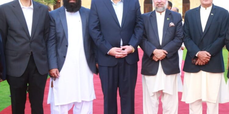 at Iftar Dinner hosted by Irfan Soomro – DG Foreign Office, Karachi on 27th February 2026 at State Guest House, Karachi.