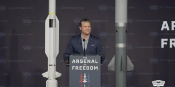 U.S. Secretary of War Pete Hegseth Wraps Arsenal of Freedom Tour With Visit to Arkansas
