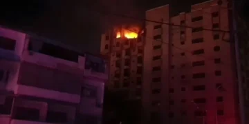 Teen dies, five injured in high-rise gas blast in North Nazimabad