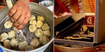 A young boy gave away 8.5 million rupees worth of jewelry kept at home in a bid to get momos.