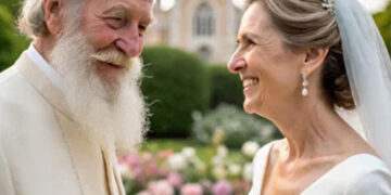 How did the secret marriage of a 102-year-old millionaire break out in the hospital?