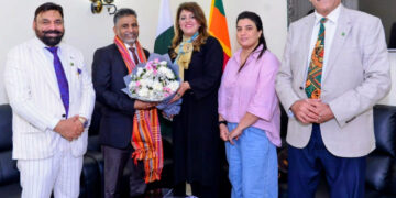 DELEGATION OF RK SPORTS MANAGEMENT MEETS SRI LANKAN CONSUL GENERAL