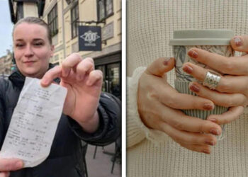 Coffee shop mistake made woman the richest.