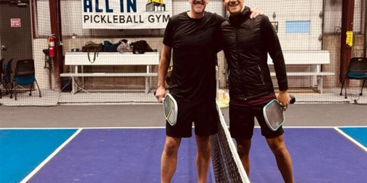 Guinness World Record for playing singles pickleball for 28 hours.