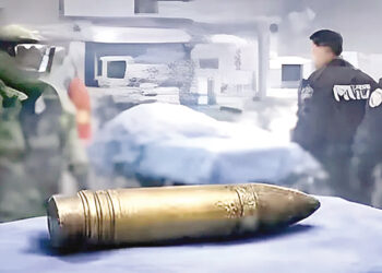 World War II bomb found in patient’s body in France.