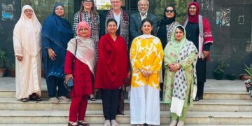 Yesterday’s adventure took us to the University of Karachi to spend time